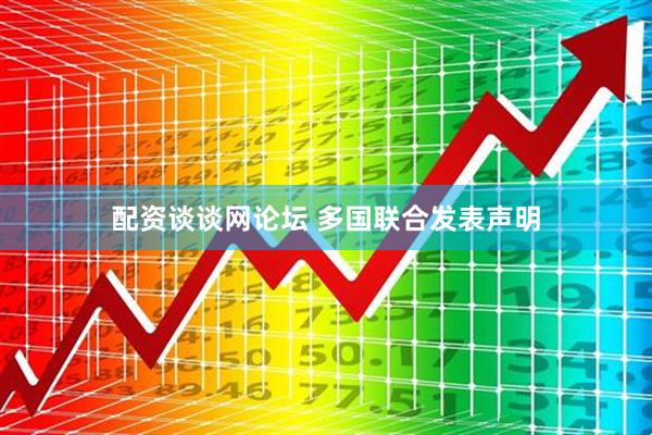 配资谈谈网论坛 多国联合发表声明